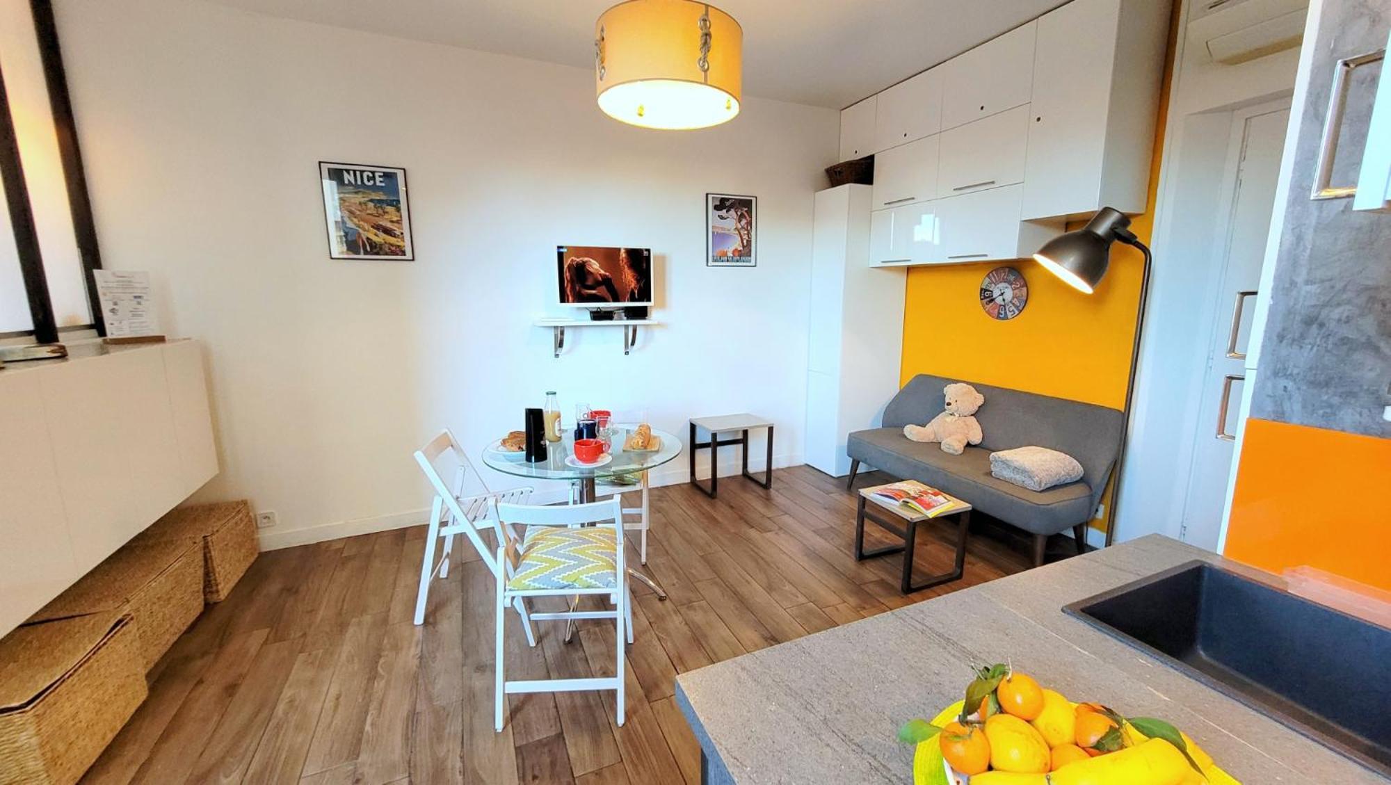 ניס Ze Perfect Place - Ideal ! 2 Pieces Antiquaires, Port Garibaldi מראה חיצוני תמונה