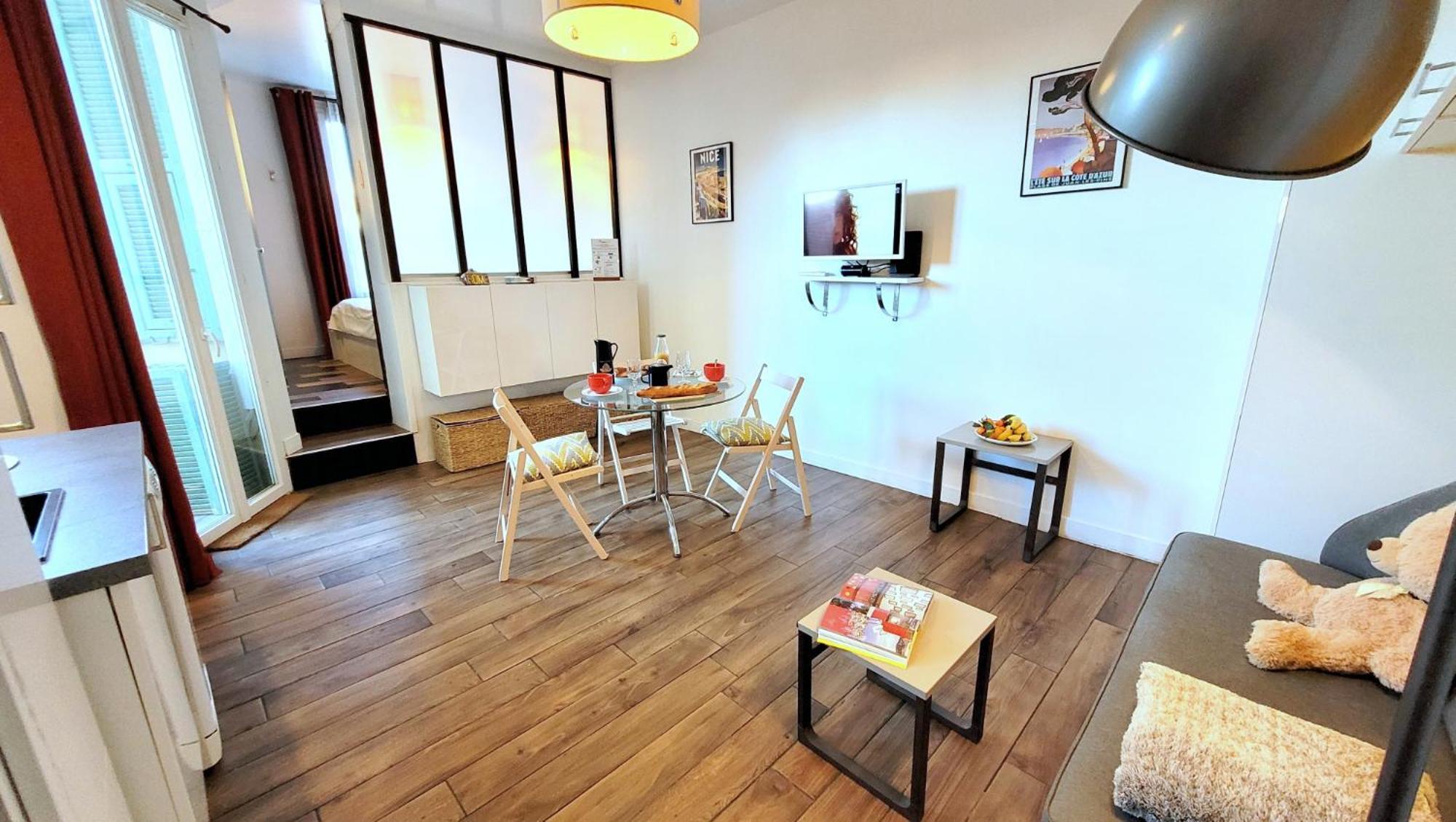 ניס Ze Perfect Place - Ideal ! 2 Pieces Antiquaires, Port Garibaldi מראה חיצוני תמונה
